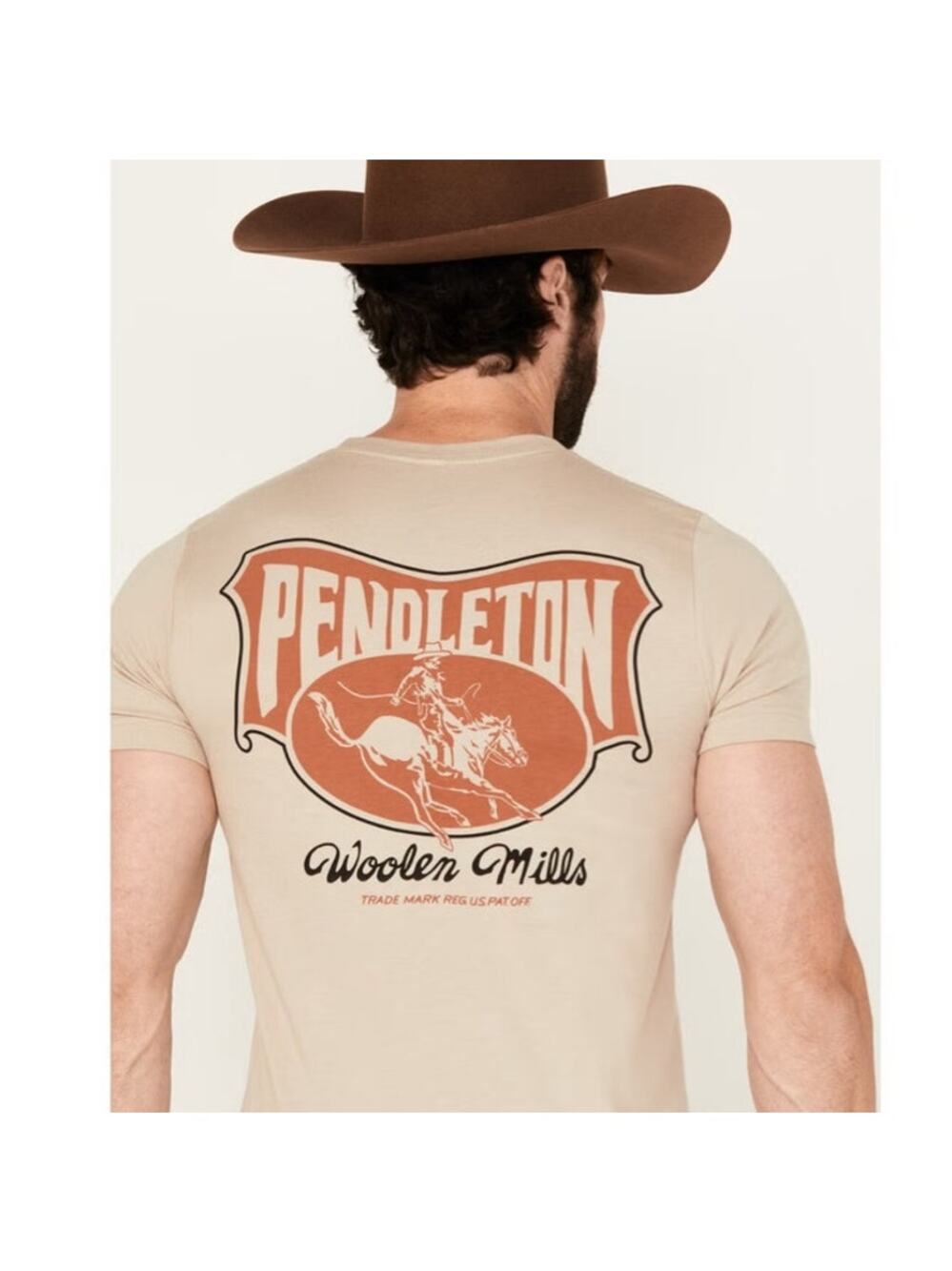 PENDLETON MEN'S BOOT BARN EXCLUSIVE RODEO RIDER GRAPHIC T-SHIRT size M